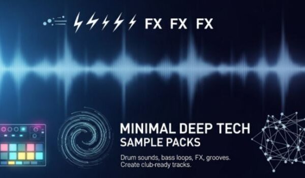 minimal deep tech sample packs​