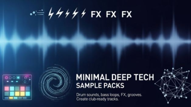 minimal deep tech sample packs​